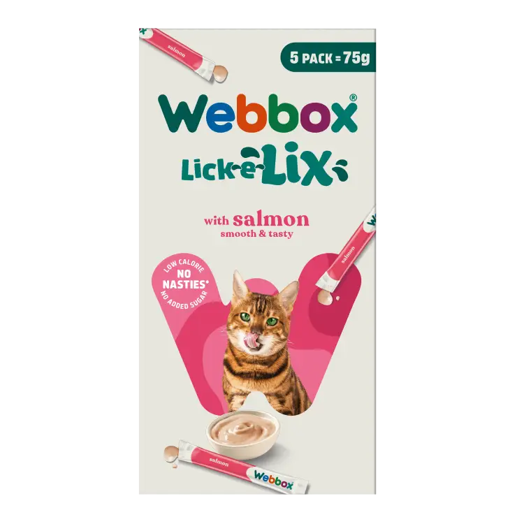 Webbox Cat Lick-e-Lix Yoghurt Salmon (1 pack/ 10 packs)