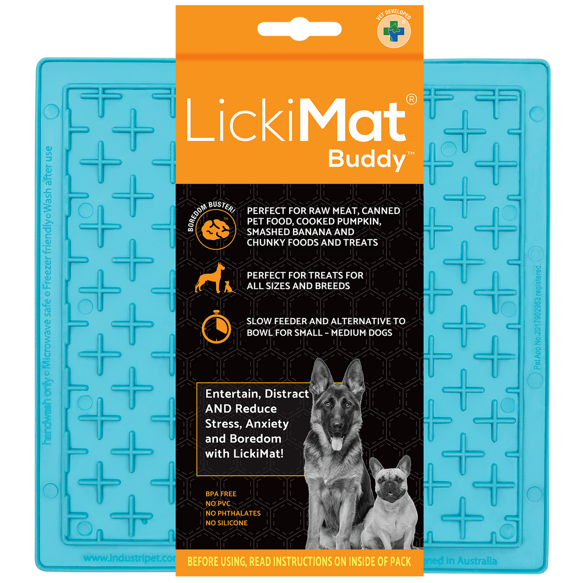 LickiMat Classic Buddy Turquoise