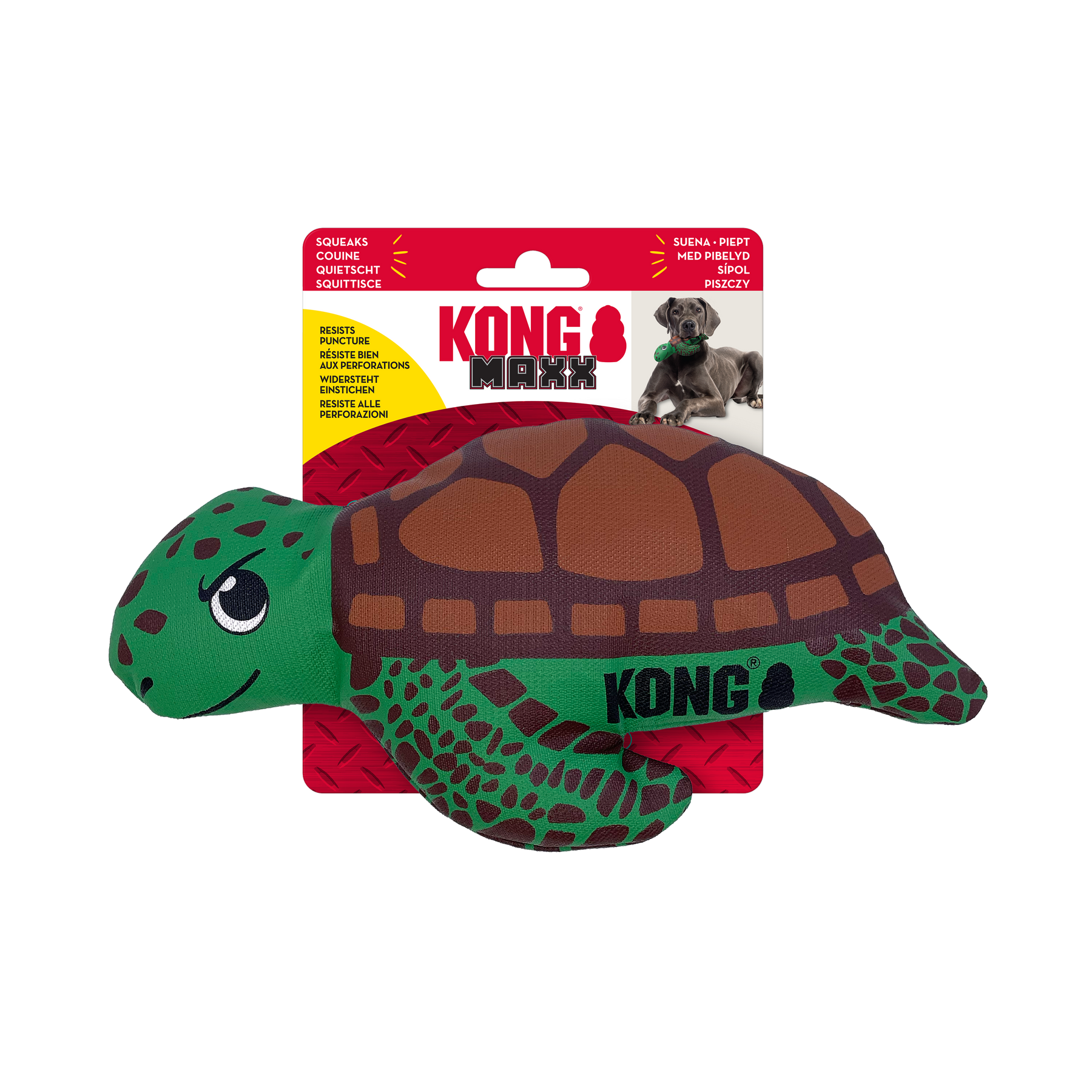 KONG Maxx Turtle Dog Toy Medium