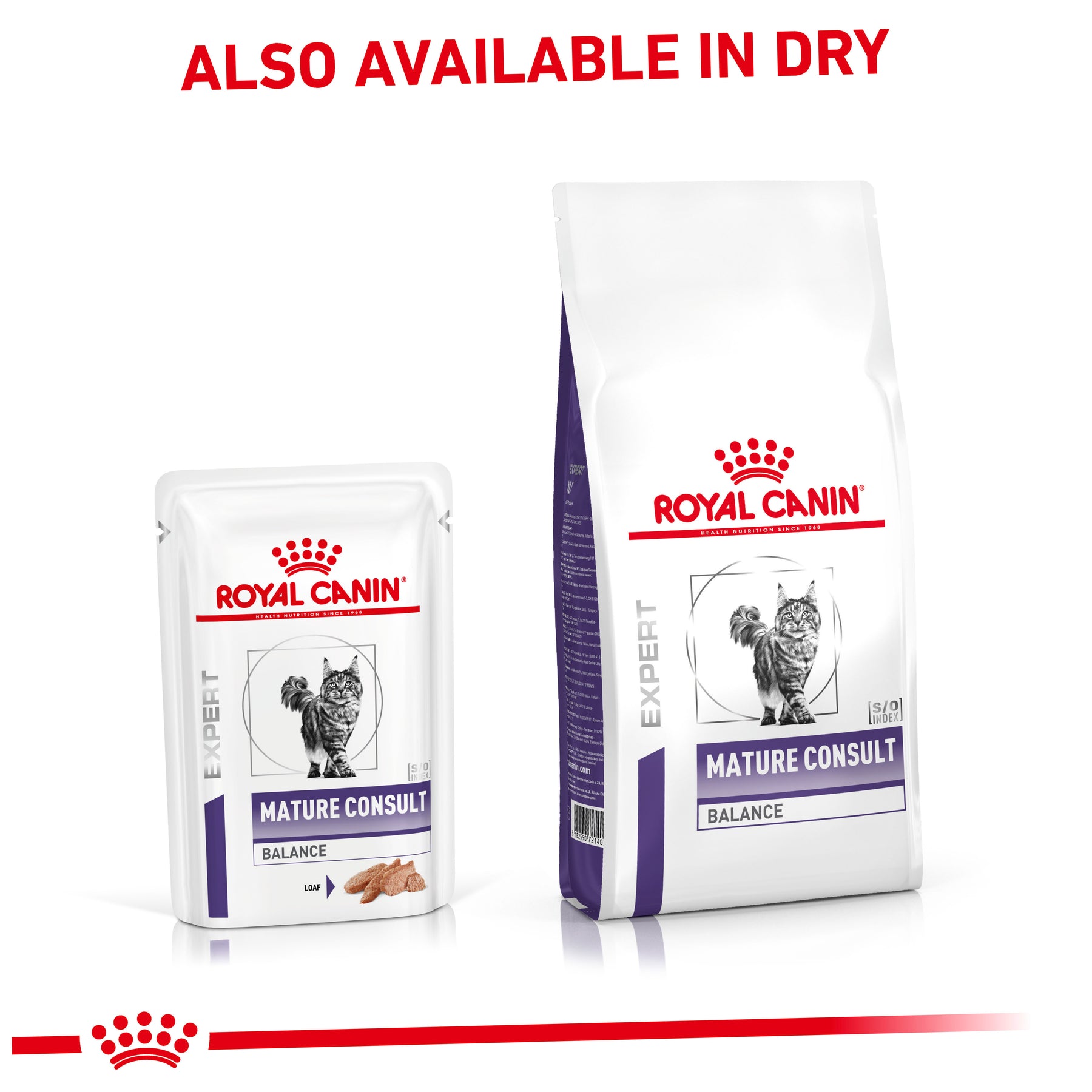 ROYAL CANIN Mature Consult Wet Cat Food Balance Loaf
