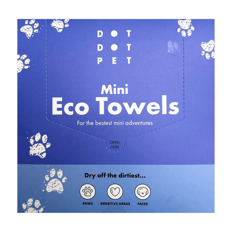 DotDotPet Mini Eco Dog Towels (10pk)