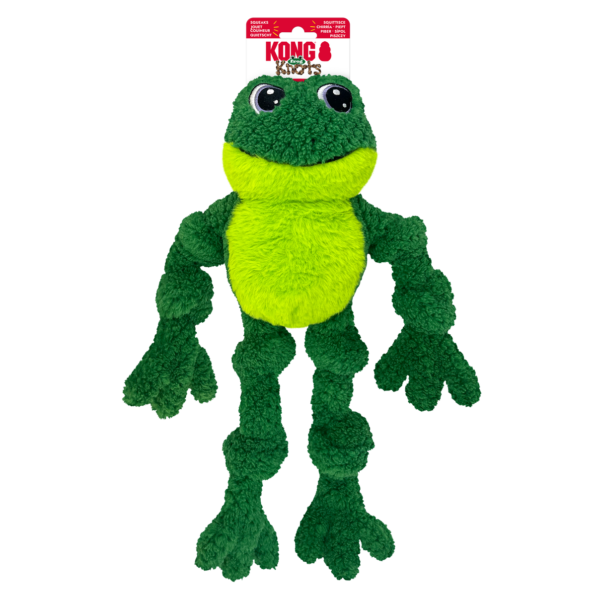 KONG Knots Frog Dog Toy Large/XL
