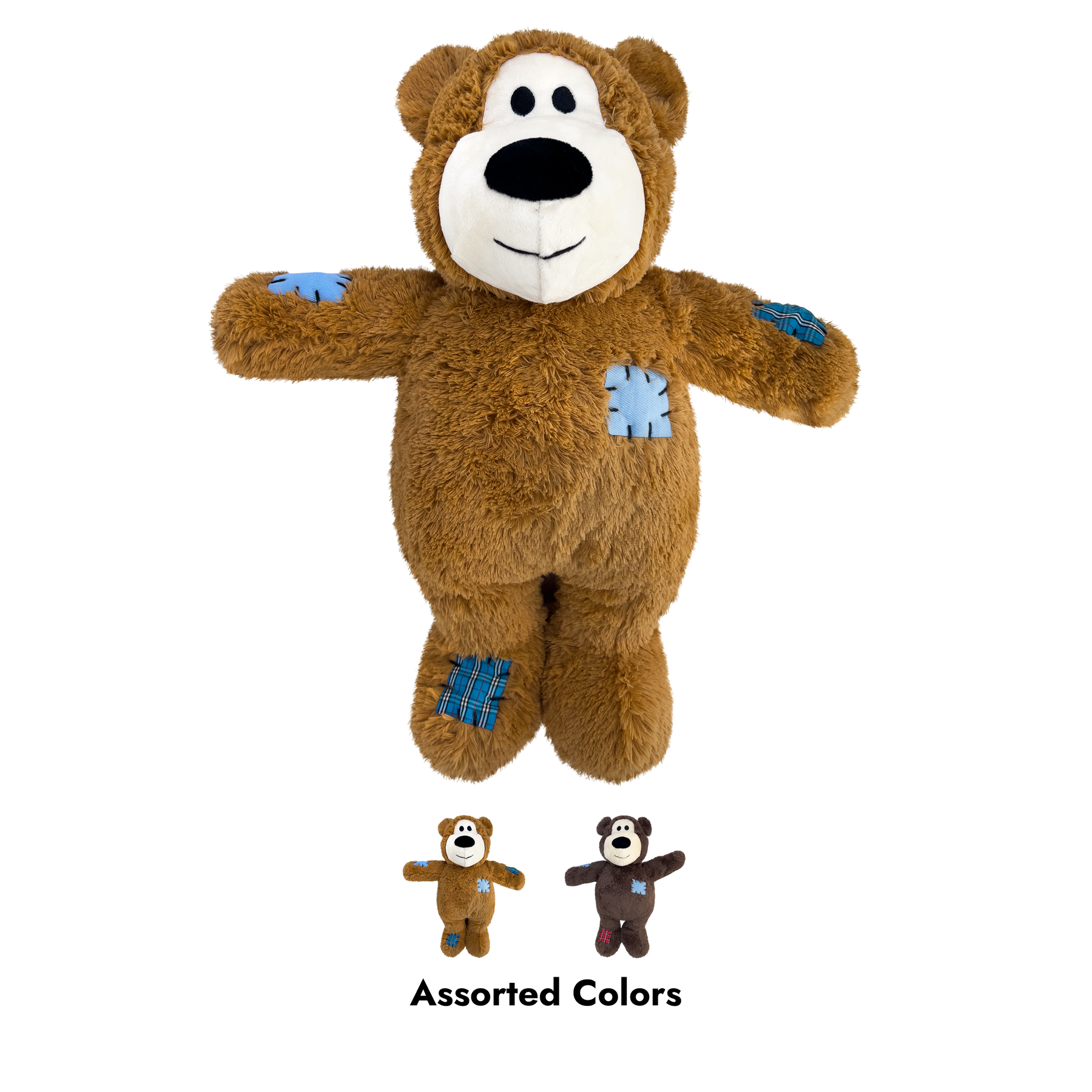 KONG Wild Knots Bear Jumbo Assorted Dog Toy XL