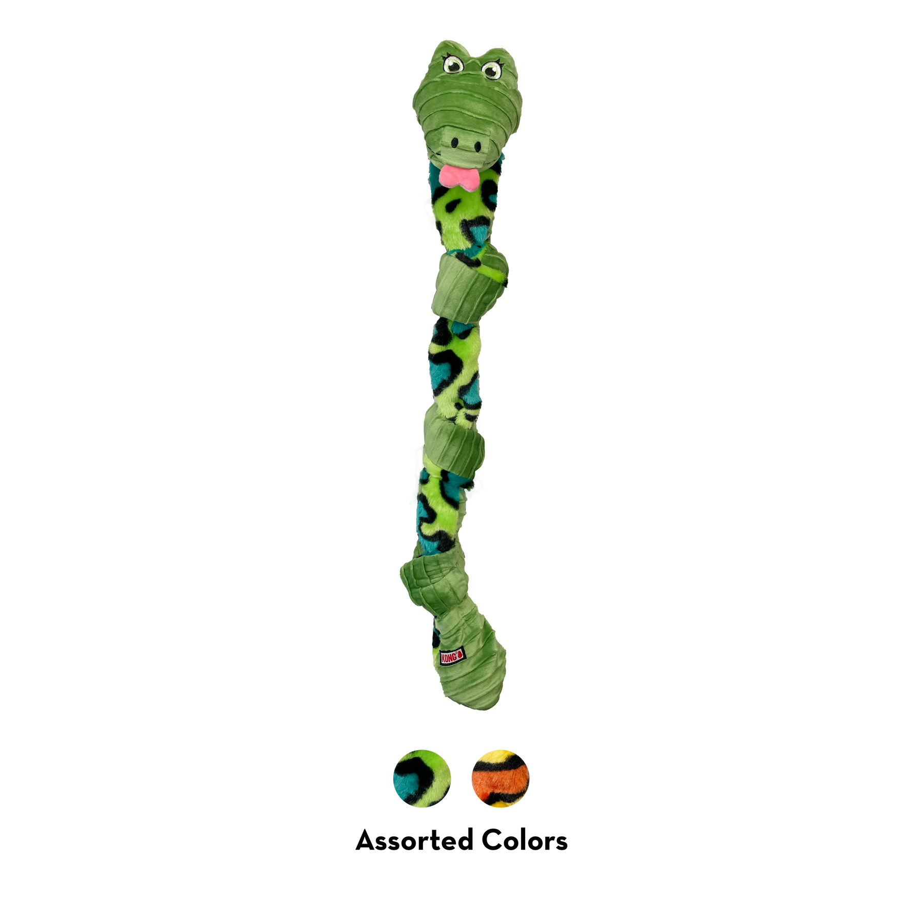 KONG Knots Snake Assorted Dog Toy Medium/Large