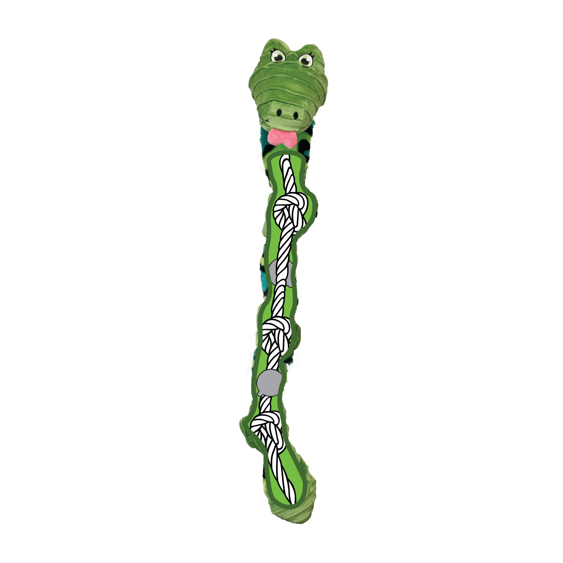 KONG Knots Snake Assorted Dog Toy Medium/Large