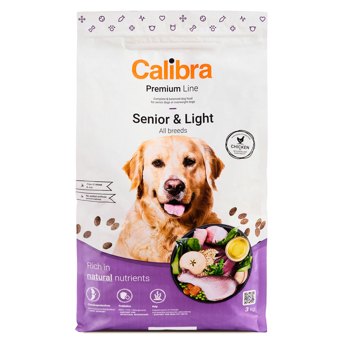 Calibra Dog Premium Line Senior & Light Dry Food