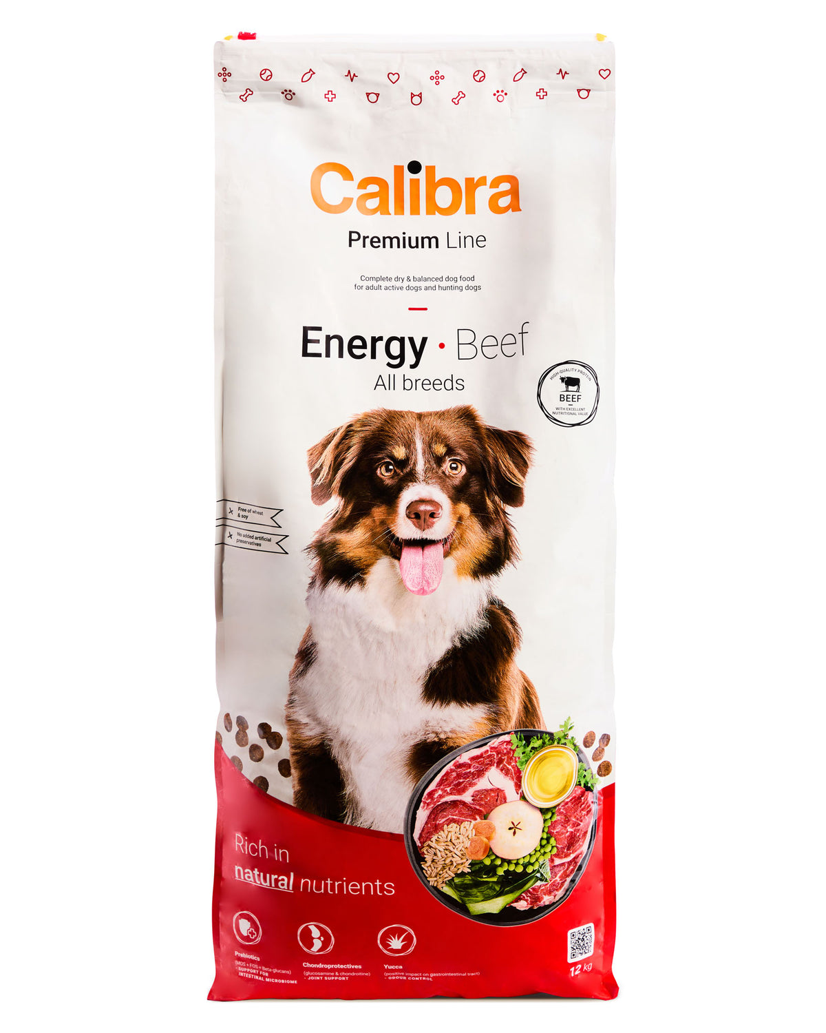 Calibra Dog Premium Line Energy Beef Dry Dog Food