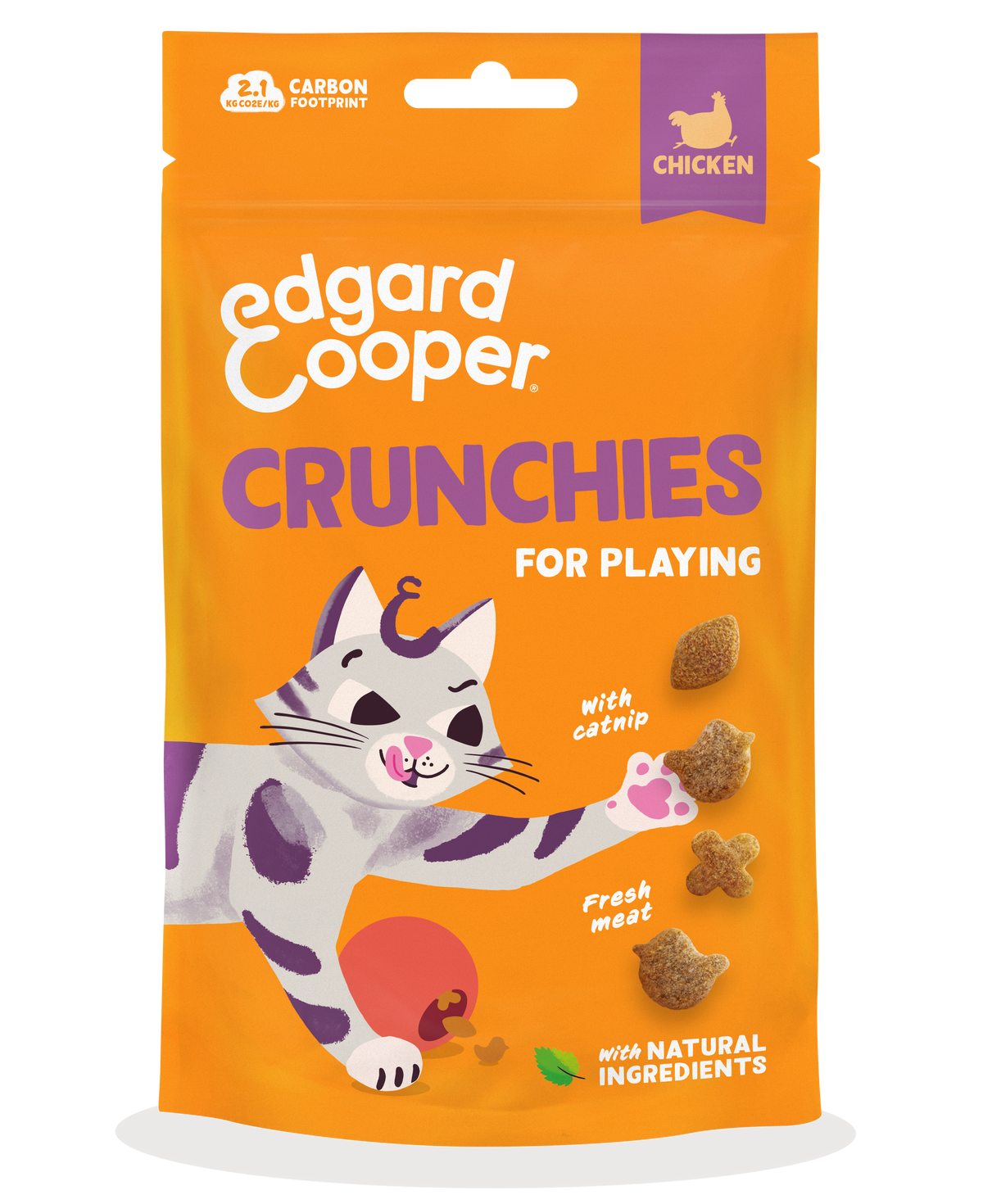 Edgard & Cooper Cat Chicken Crunchies 50g