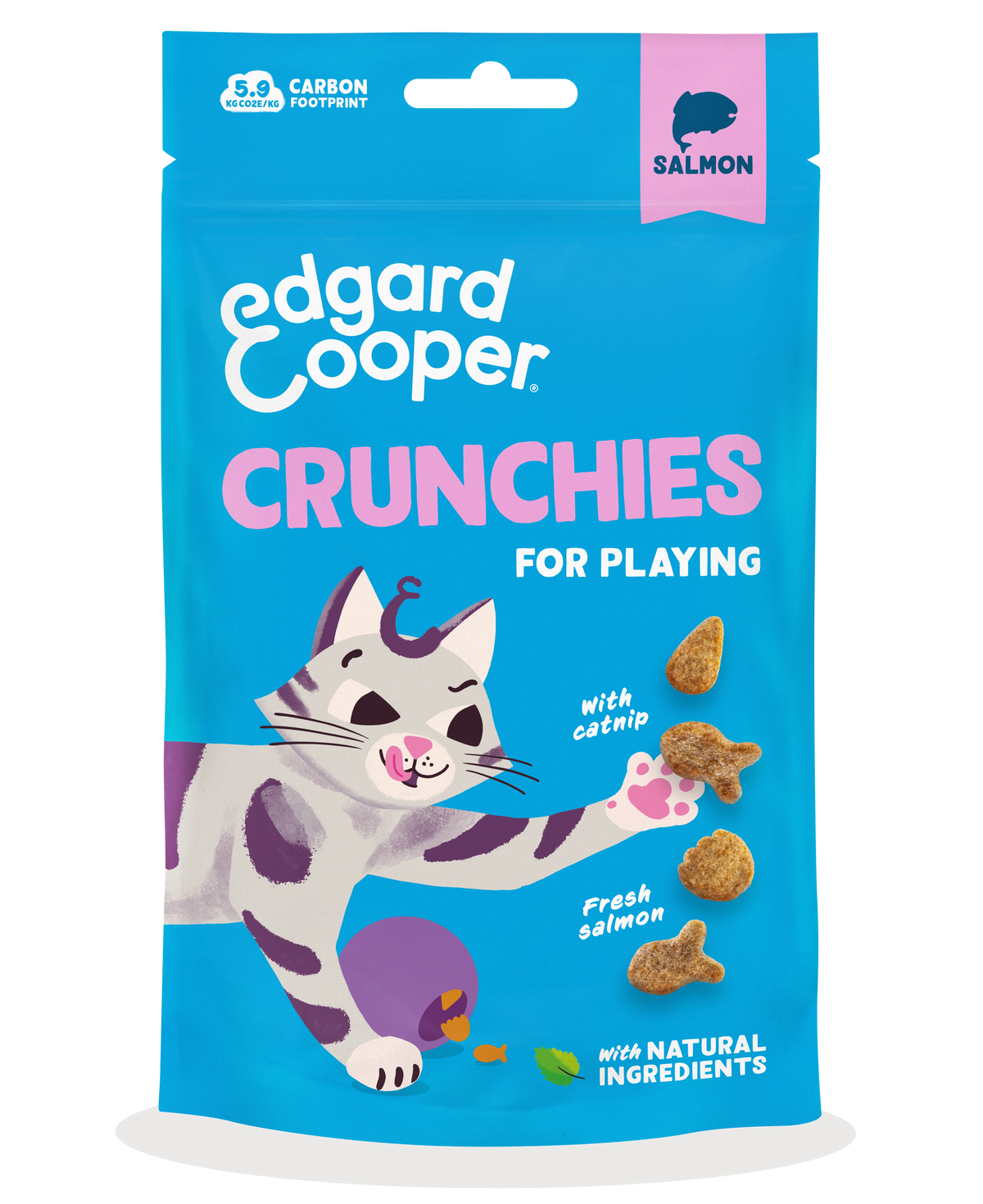 Edgard & Cooper Cat Salmon Crunchies 50g