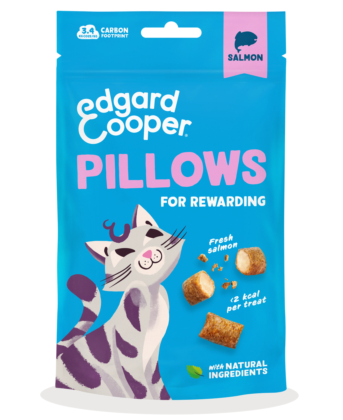 Edgard & Cooper Cat Salmon Pillows 60g