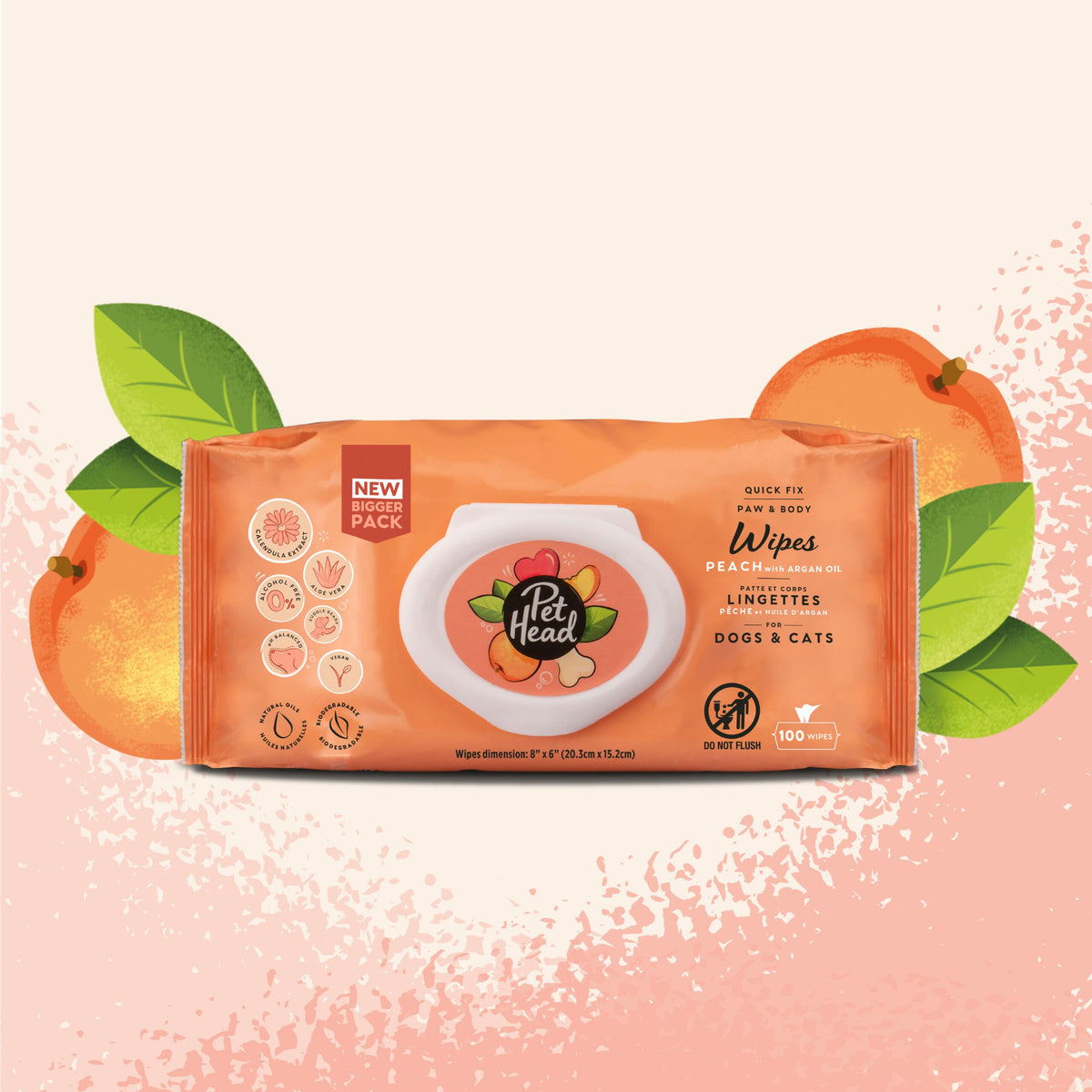 Pet Head Quick Fix Wipes