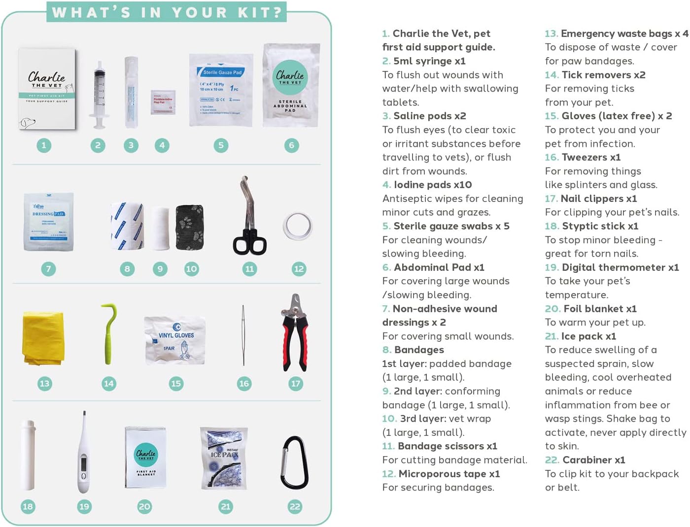 Charlie The Vet Pet First Aid Kit