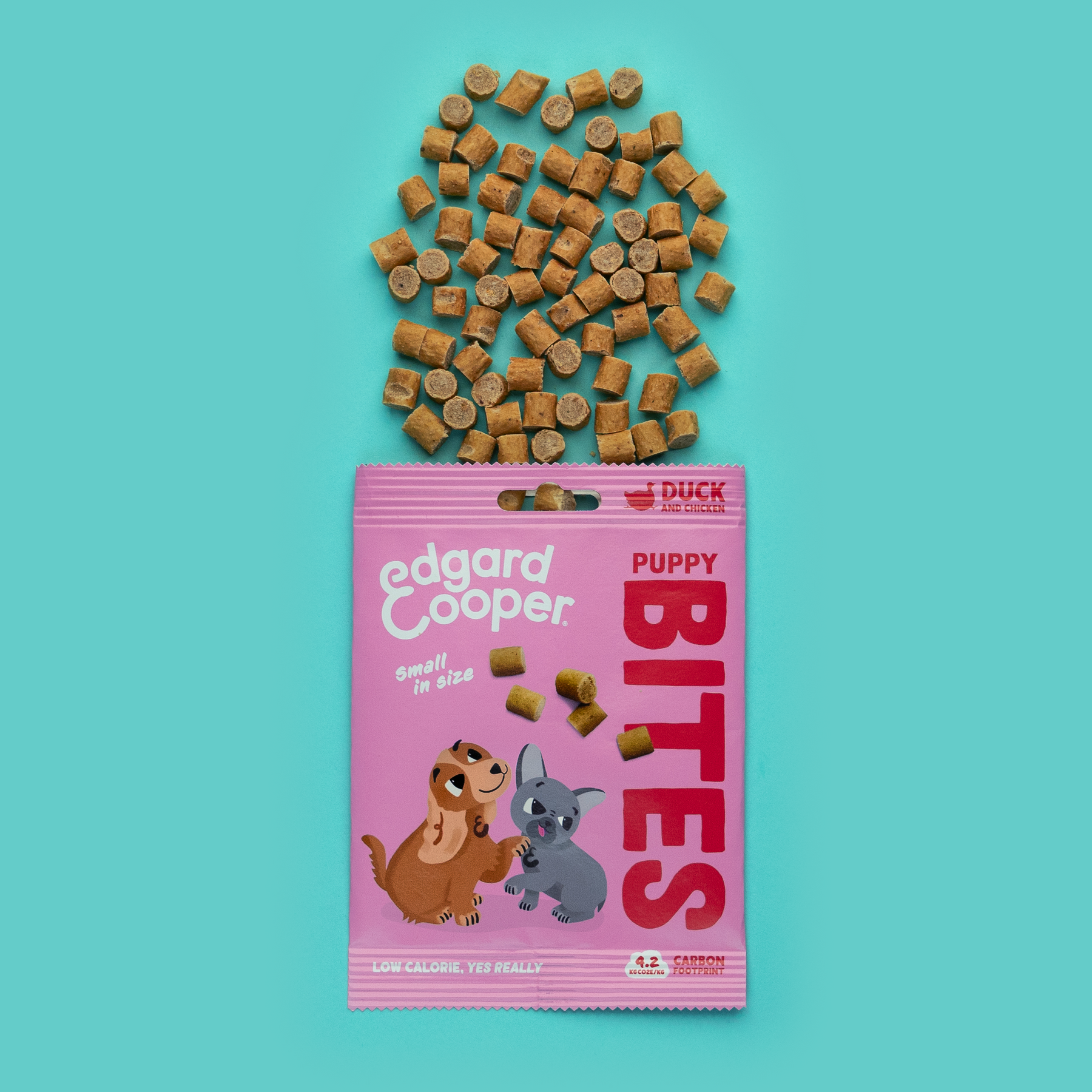 Edgard & Cooper Puppy Bites Duck Chicken 50g