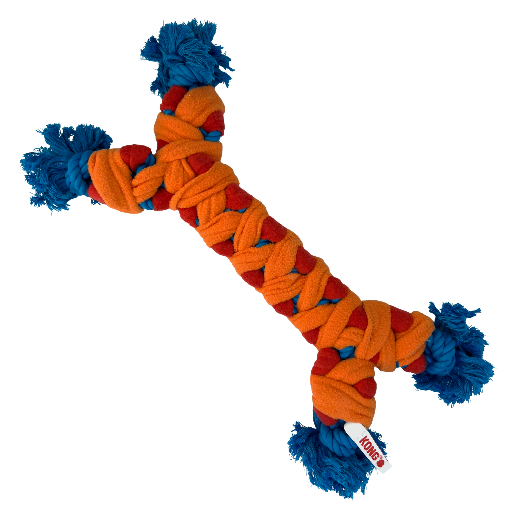 KONG Rope Rally Bone Dog Toy Medium