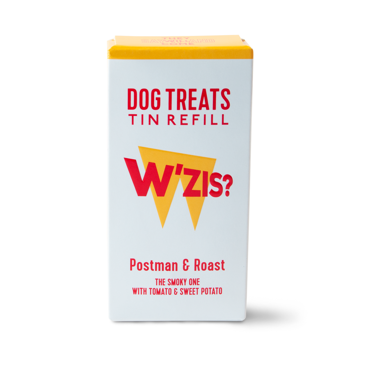 W'ZIS Postman & Roast 1-Calorie Dog Treat Carton - Smoky Flavour 48g