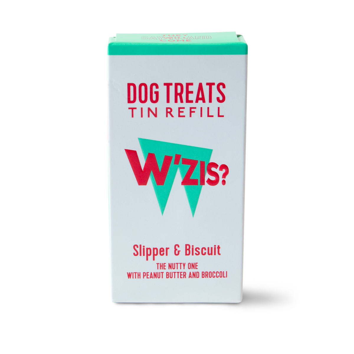 W'ZIS Slipper & Biscuit 1-Calorie Dog Treat Carton - Nutty Flavour 48g
