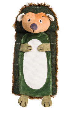 House of Paws Tweed Hedgehog Dog Toy