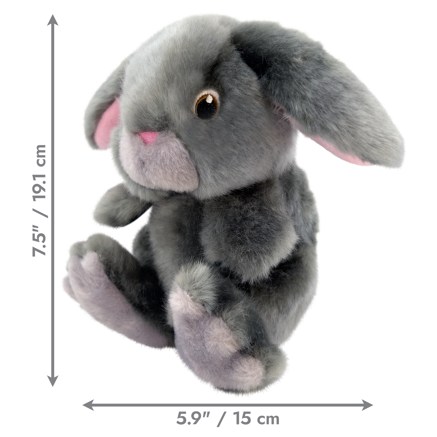 KONG Toughz Bunny Dog Toy Medium