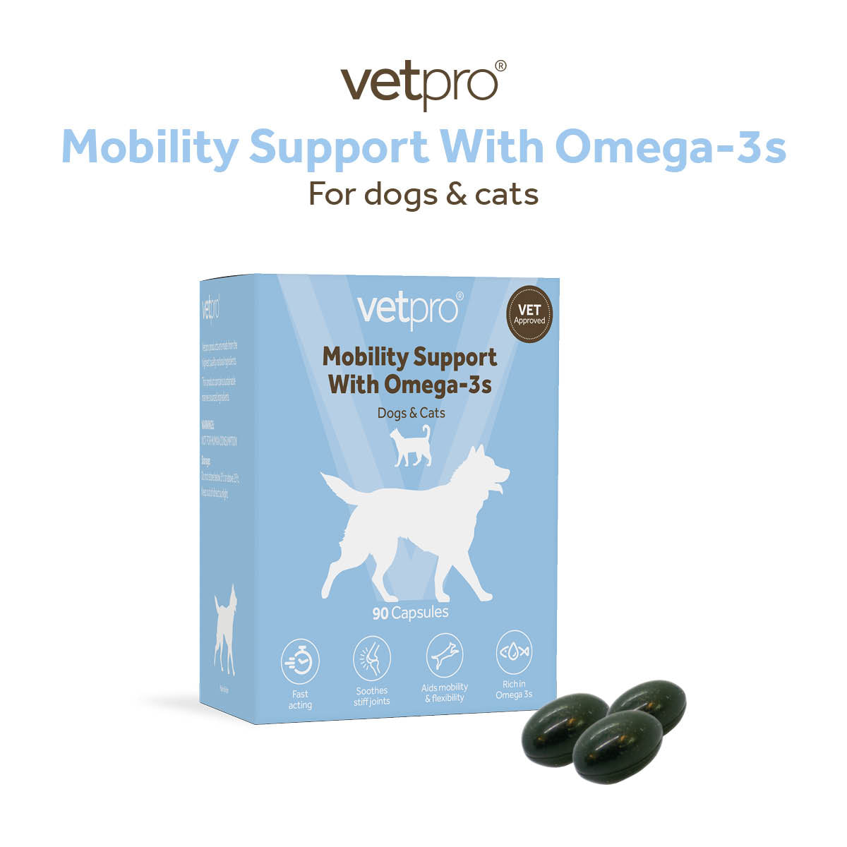 Vetpro Mobility Support with Omega-3's