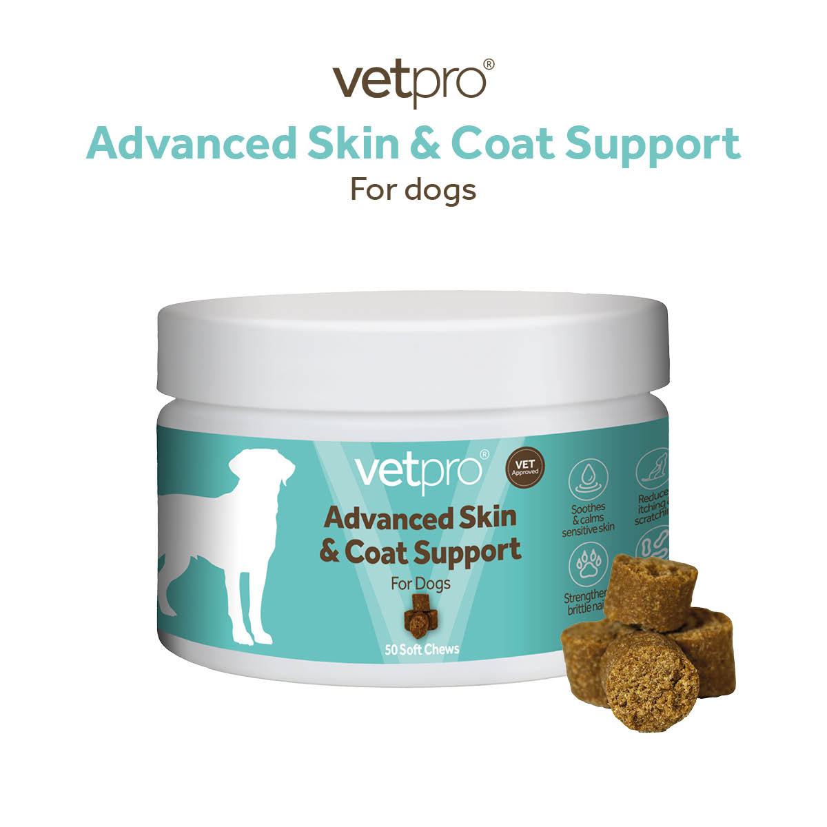 Vetpro Chews Advanced Skin & Coat Support