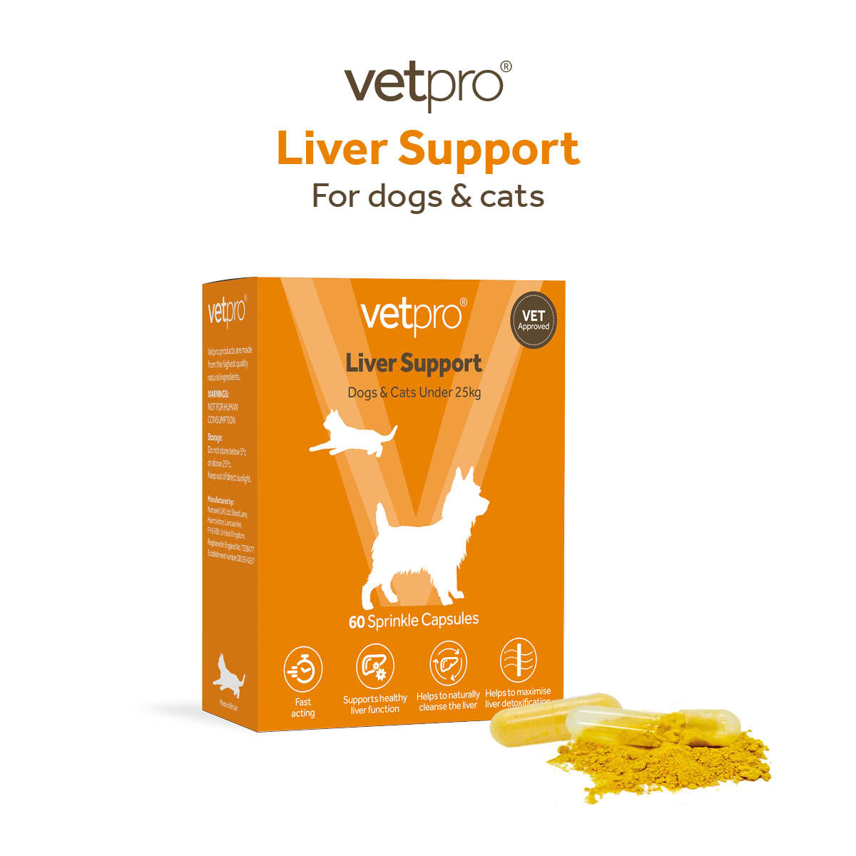 Vetpro Liver Support Under 25kg