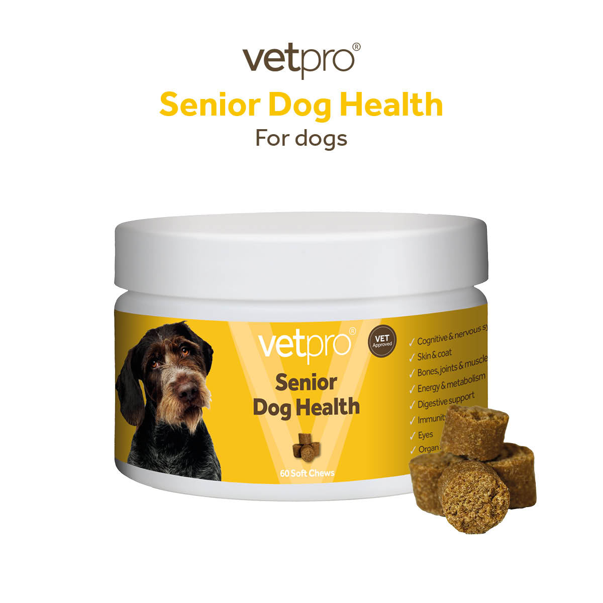 Vetpro Chews Senior Dog Health