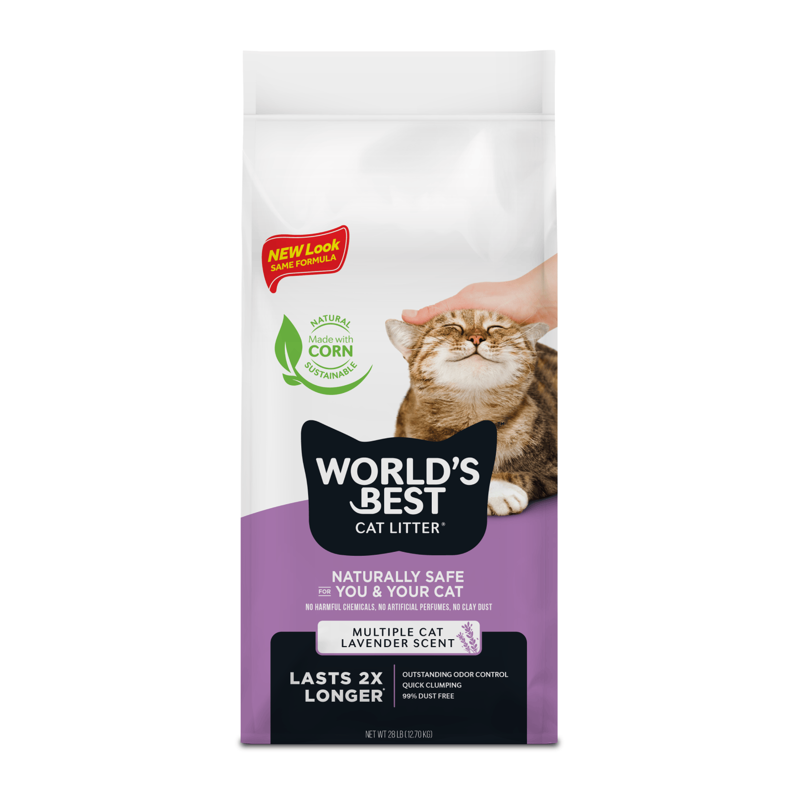 World’s Best Cat Litter Multiple Lavender