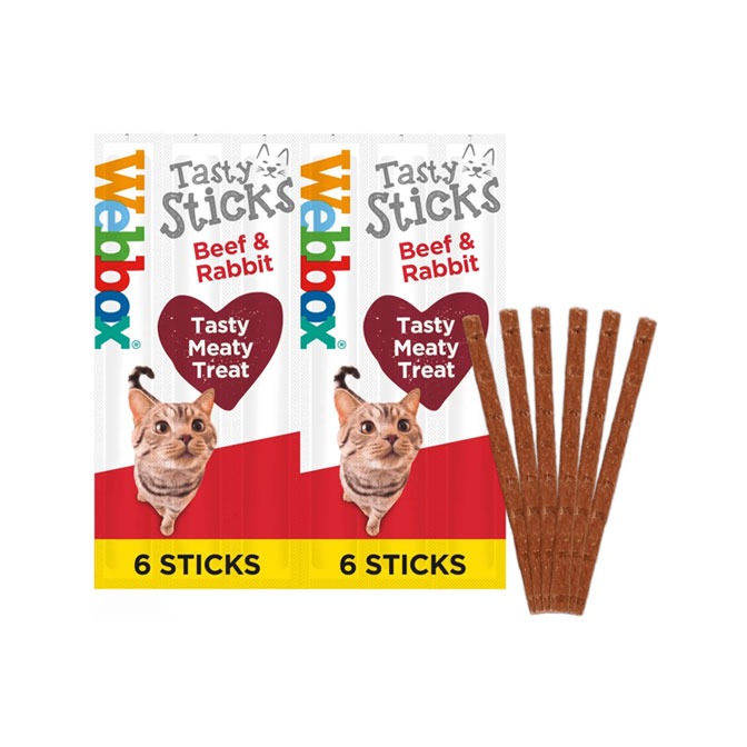 Webbox Cats Delight Beef & Rabbit (1 pack/ 12 packs)