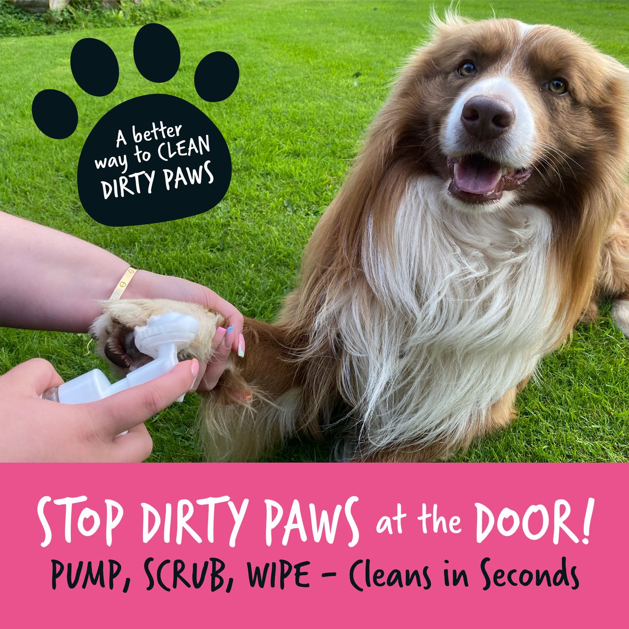 Bugalugs No Rinse Paw Cleaner Baby Fresh