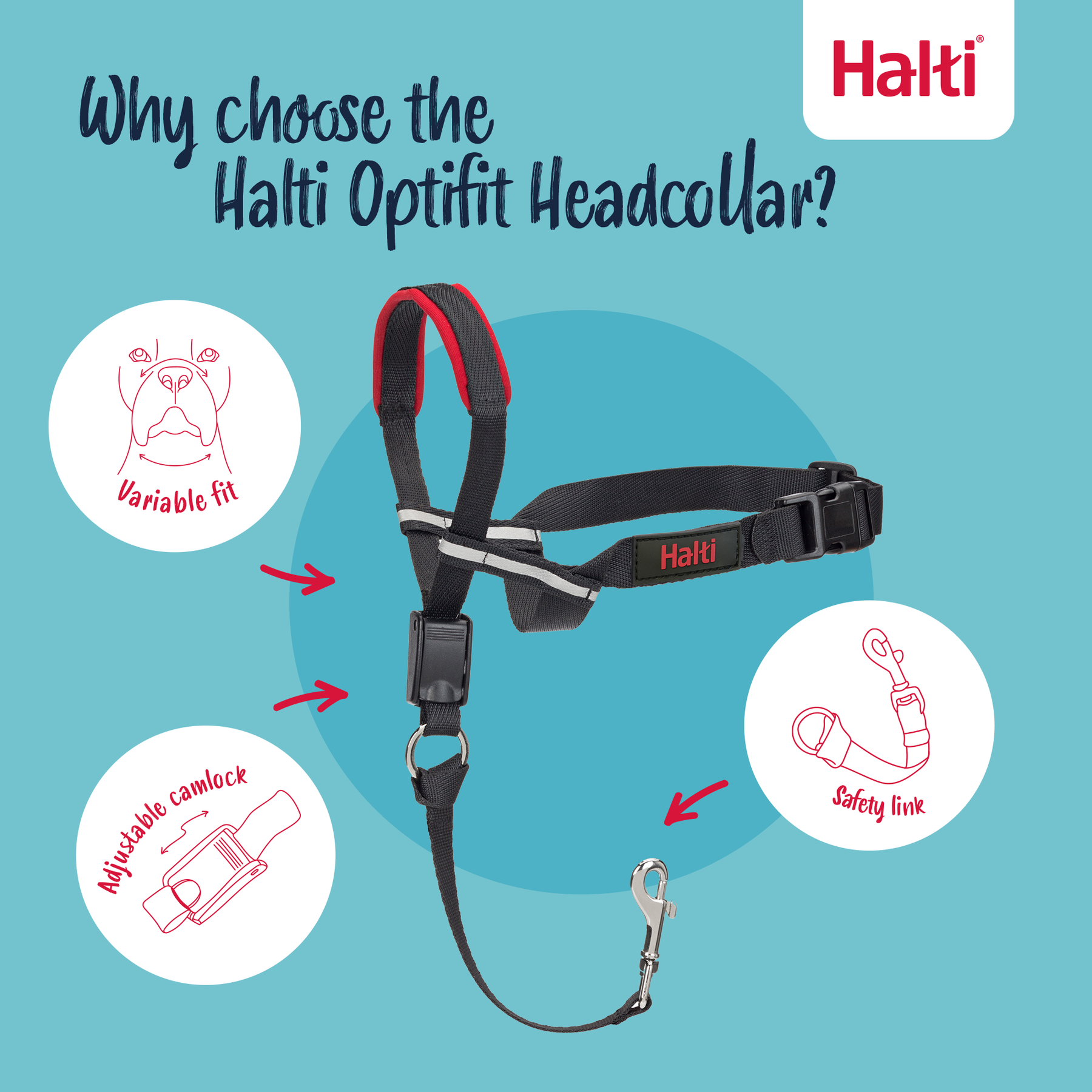 Halti Optifit Dog Headcollar