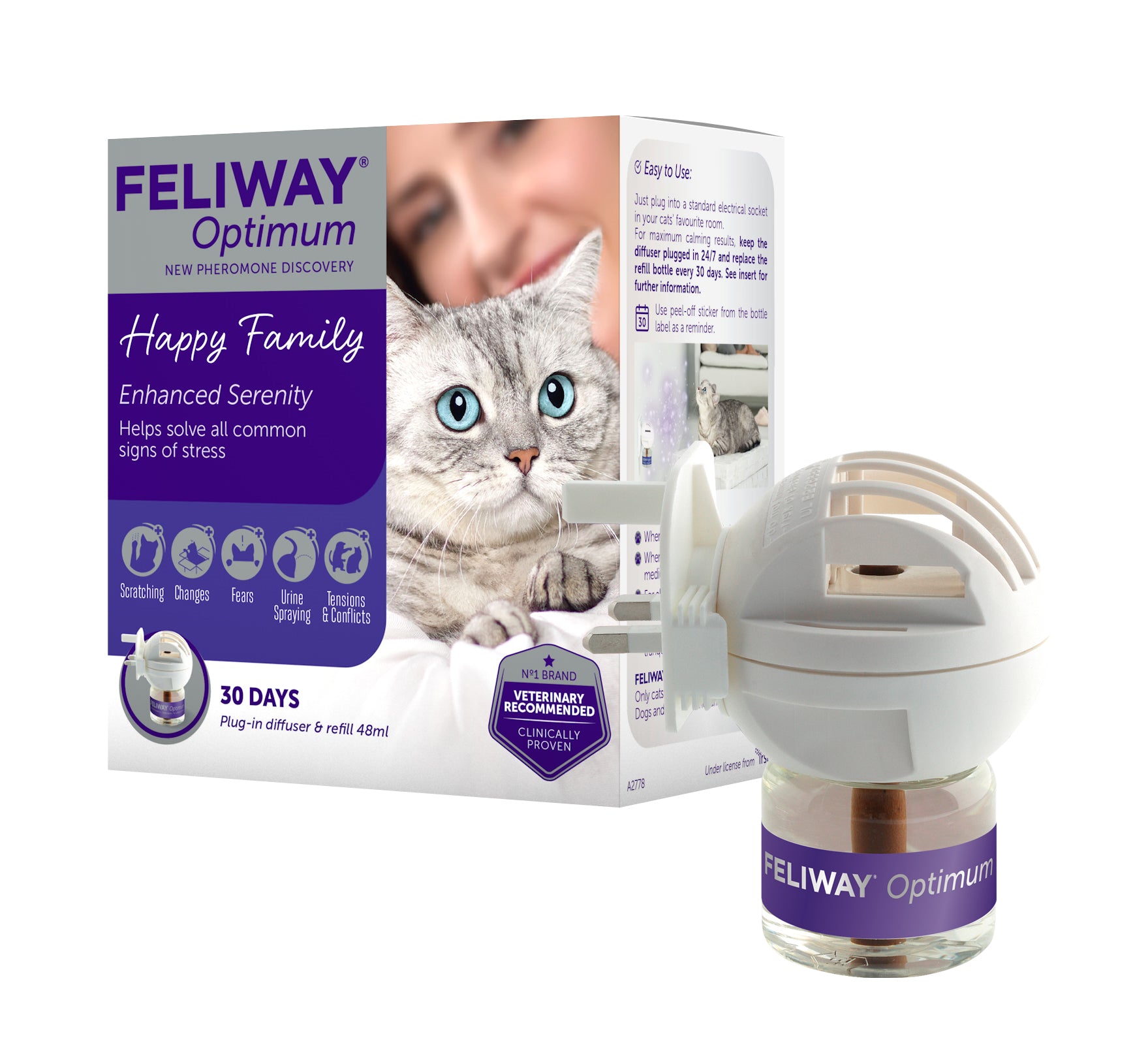 Feliway Optimum Diffuser Refill