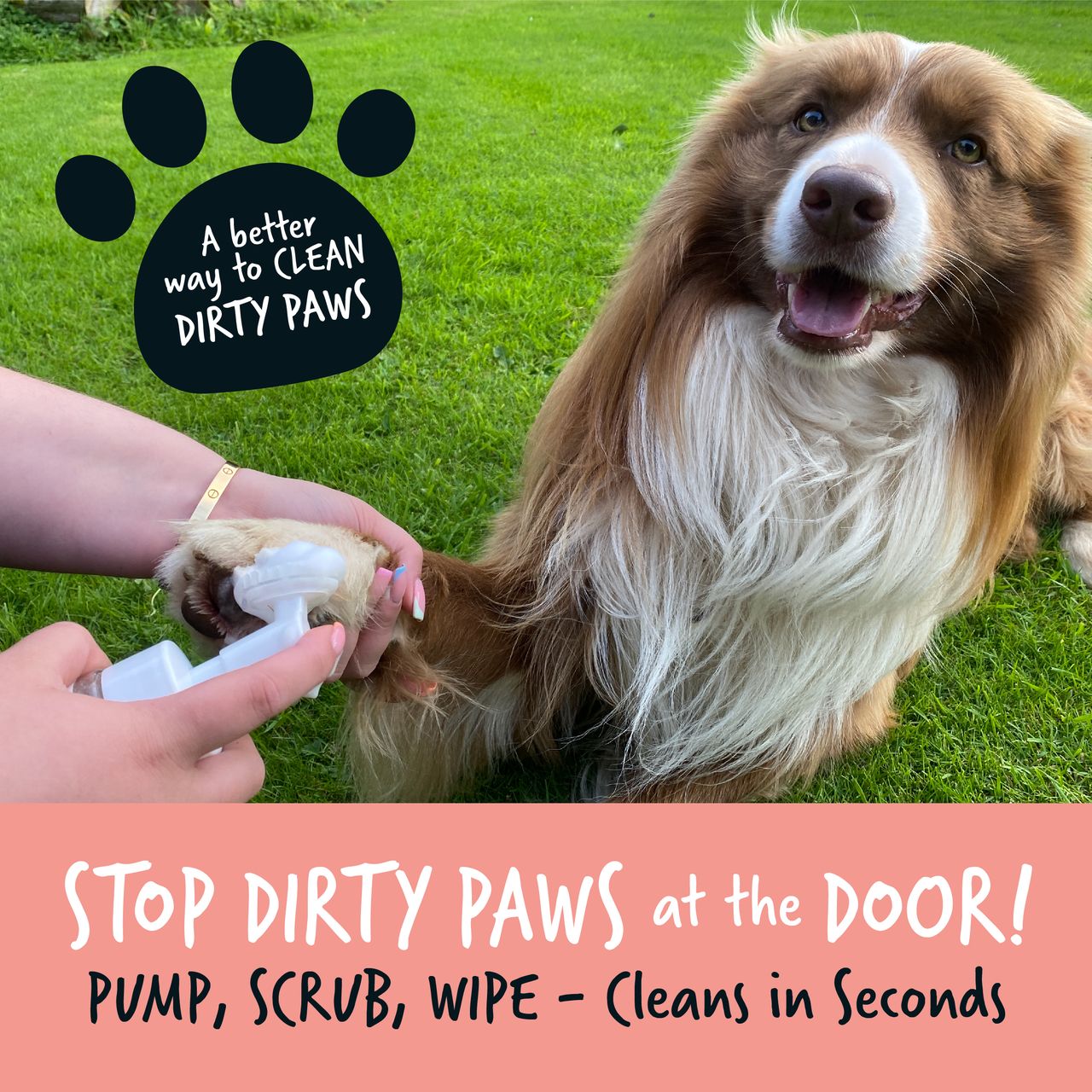 Bugalugs No Rinse Paw Cleaner Papaya & Coconut