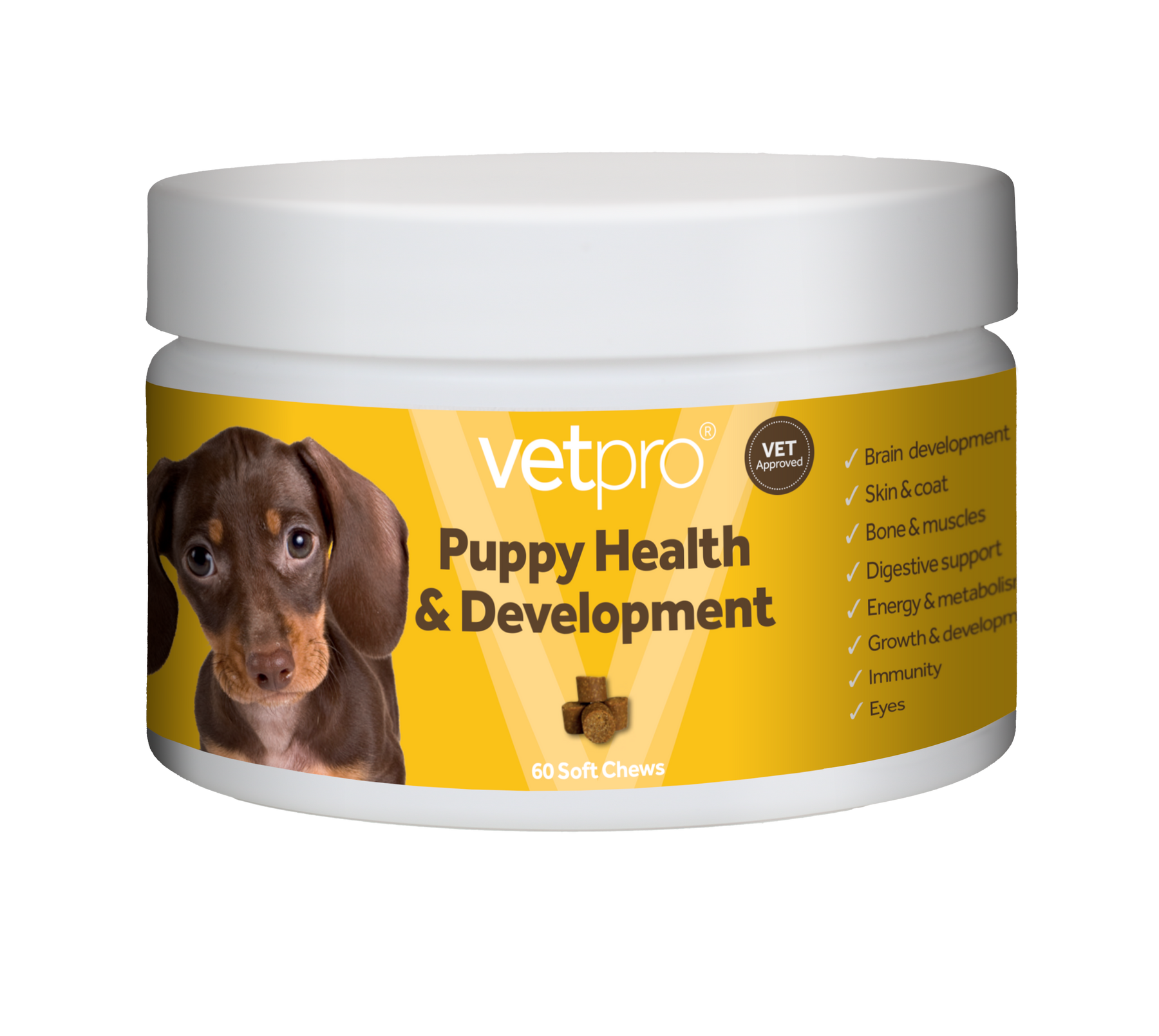 Vetpro Chews Puppy Health & Development (60 pack)