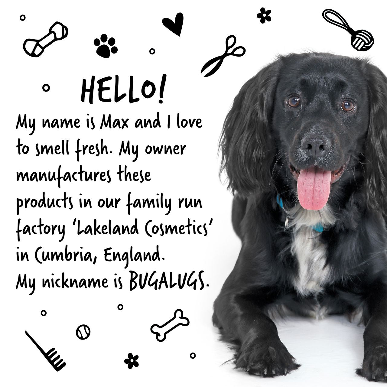Bugalugs Papaya & Coconut Dog Cologne