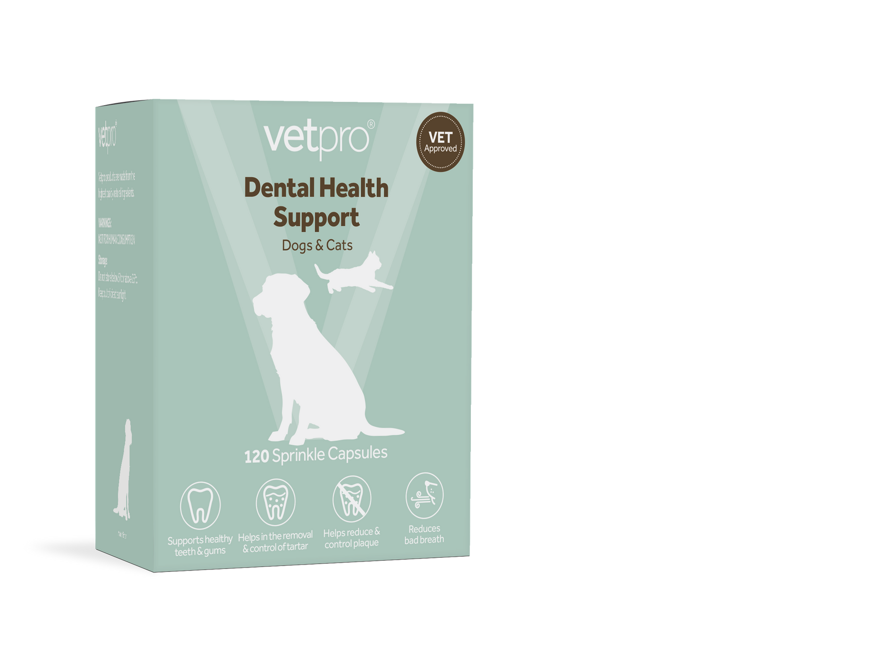 Vetpro Dental Health Support - 120 Capsules