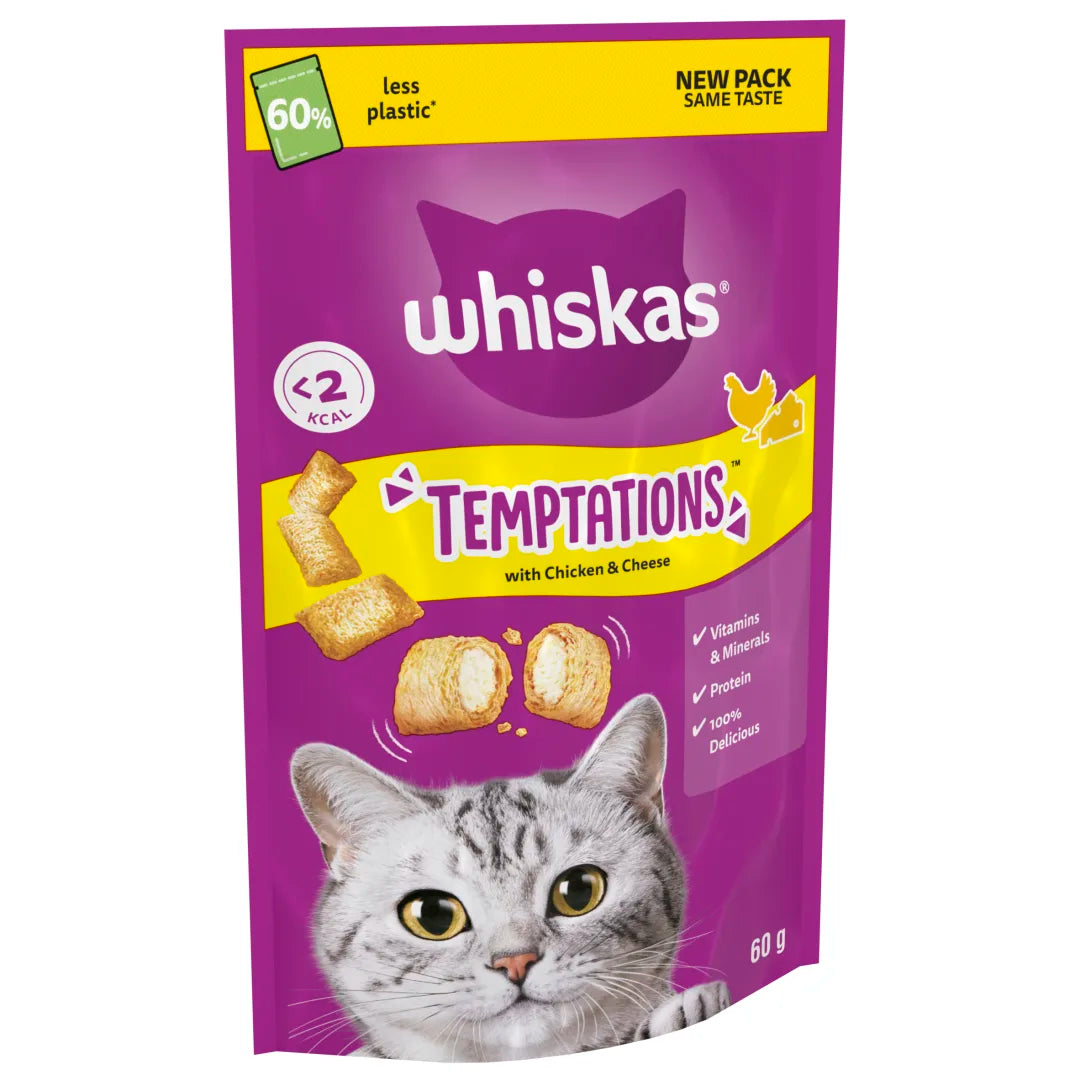 WHISKAS Temptations Chicken & Cheese