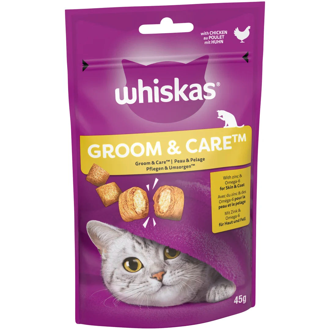 WHISKAS Groom & Care Cat Treats