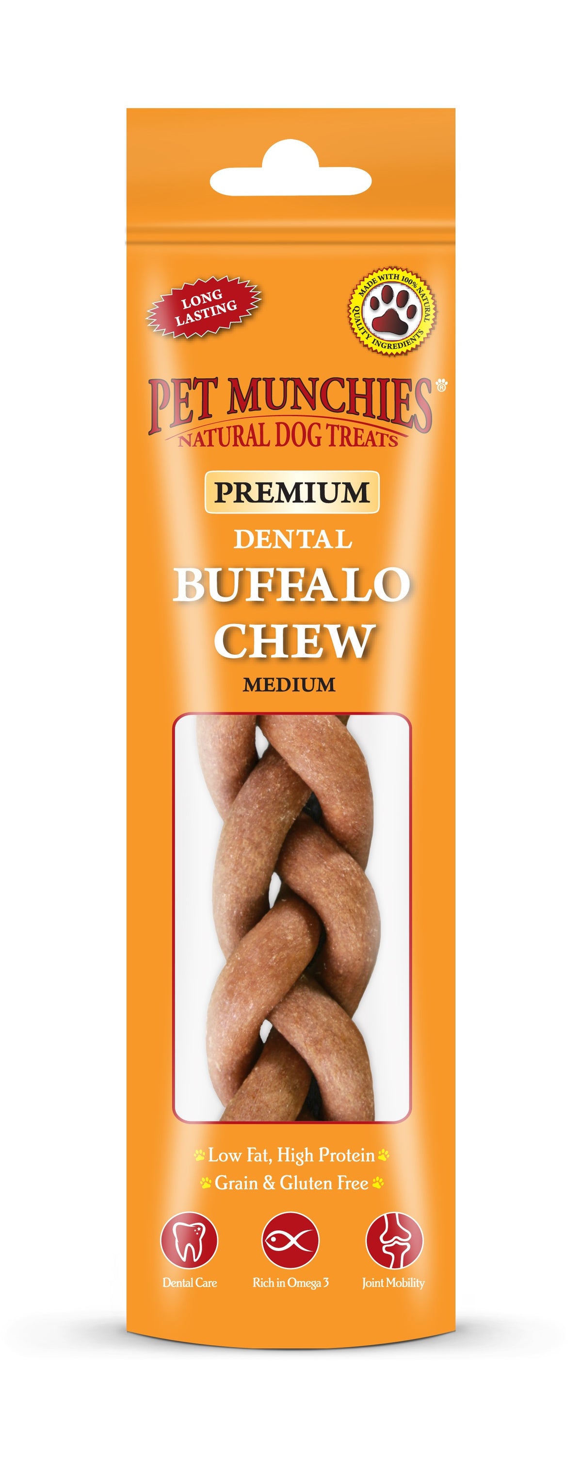 Pet Munchies Buffalo Chews (3 sizes)
