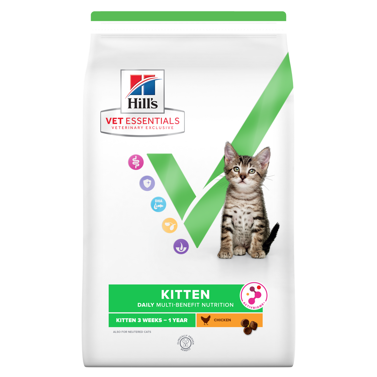 Hill's™ VET ESSENTIALS™ MULTI-BENEFIT Dry Kitten Food Chicken