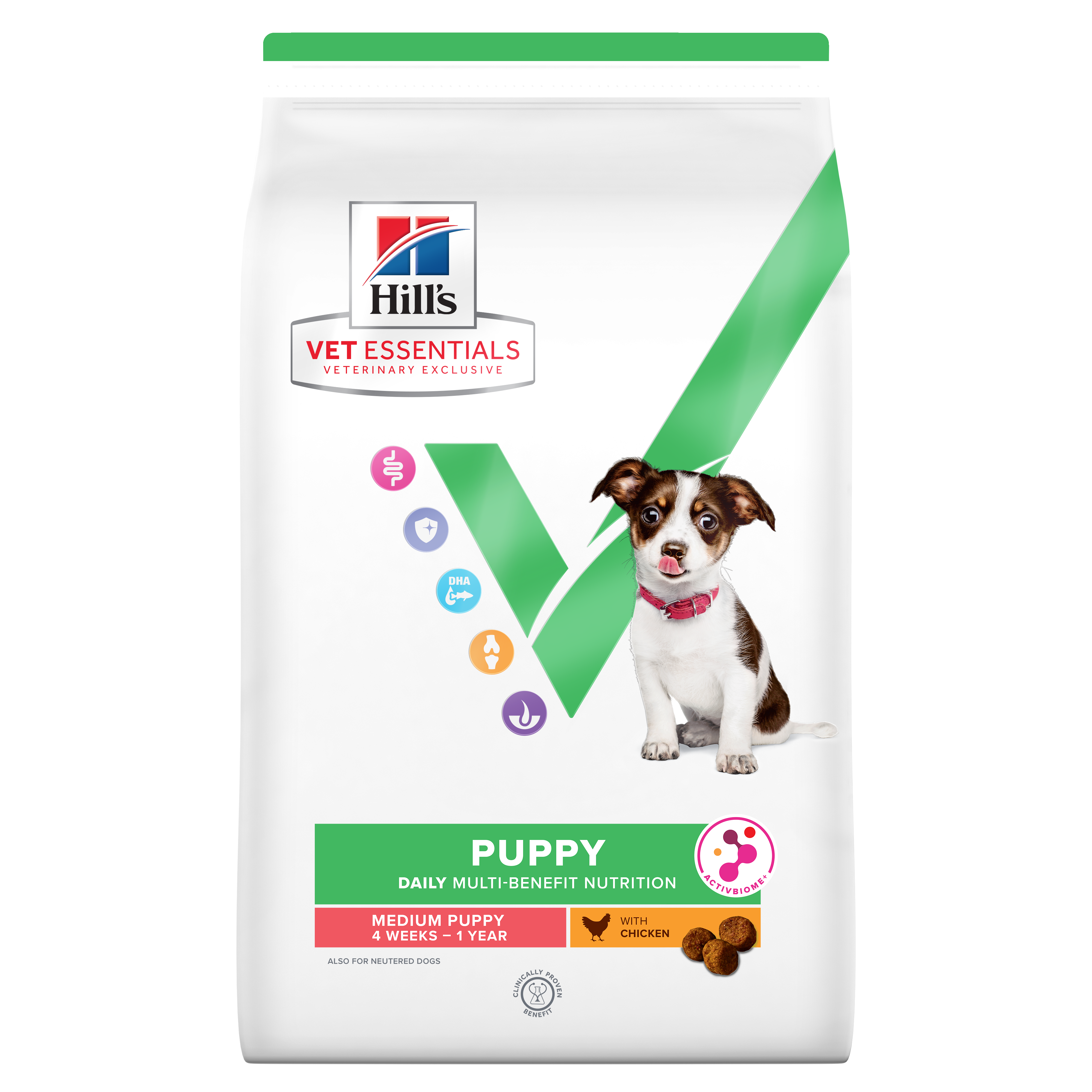 Hill's™ VET ESSENTIALS™ MULTI-BENEFIT Medium Dry Puppy Food with Chick