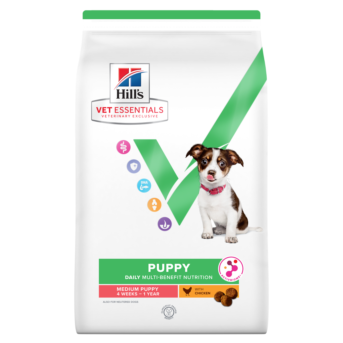 Hill's™ VET ESSENTIALS™ MULTI-BENEFIT Medium Dry Puppy Food with Chicken