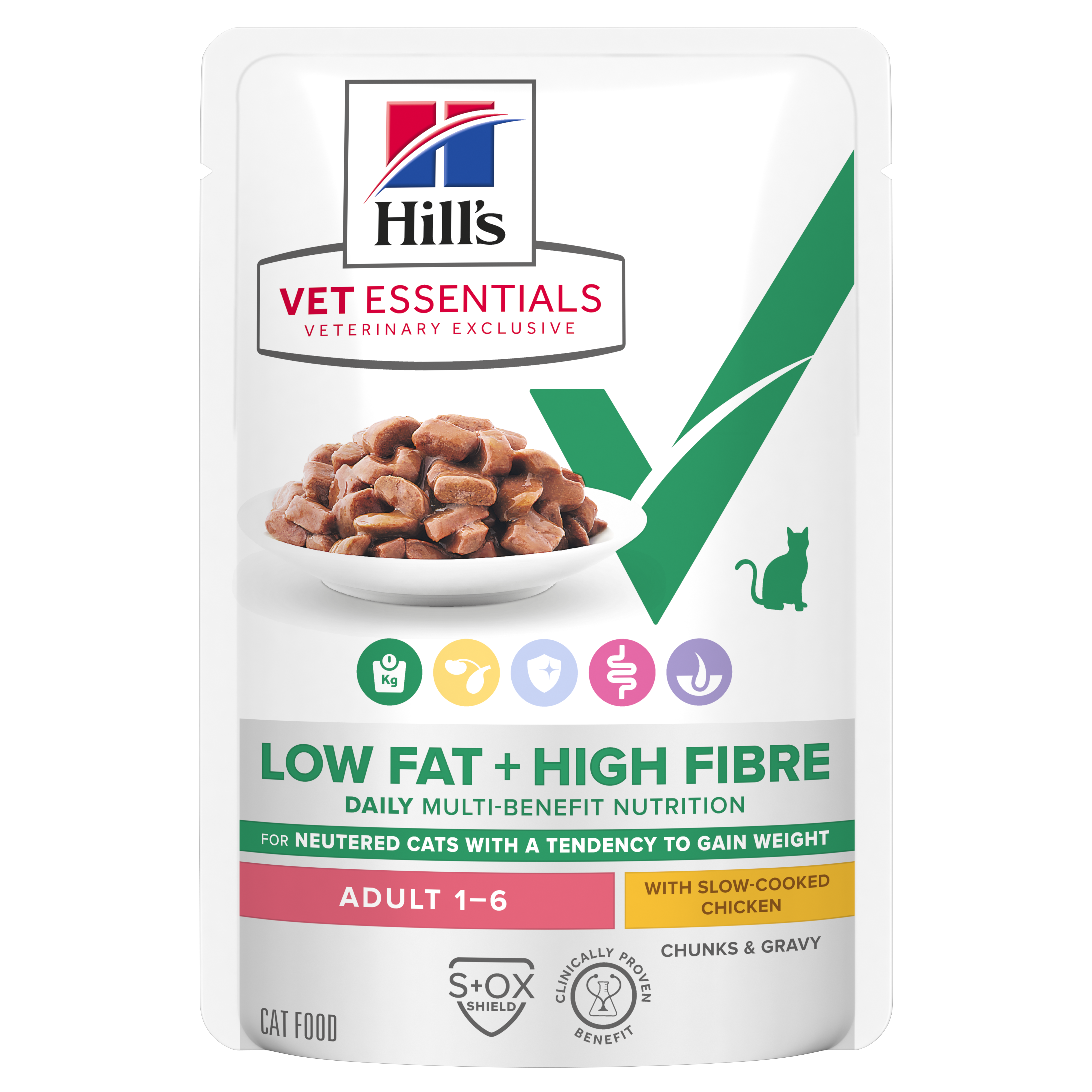 Low fat cat biscuits hot sale