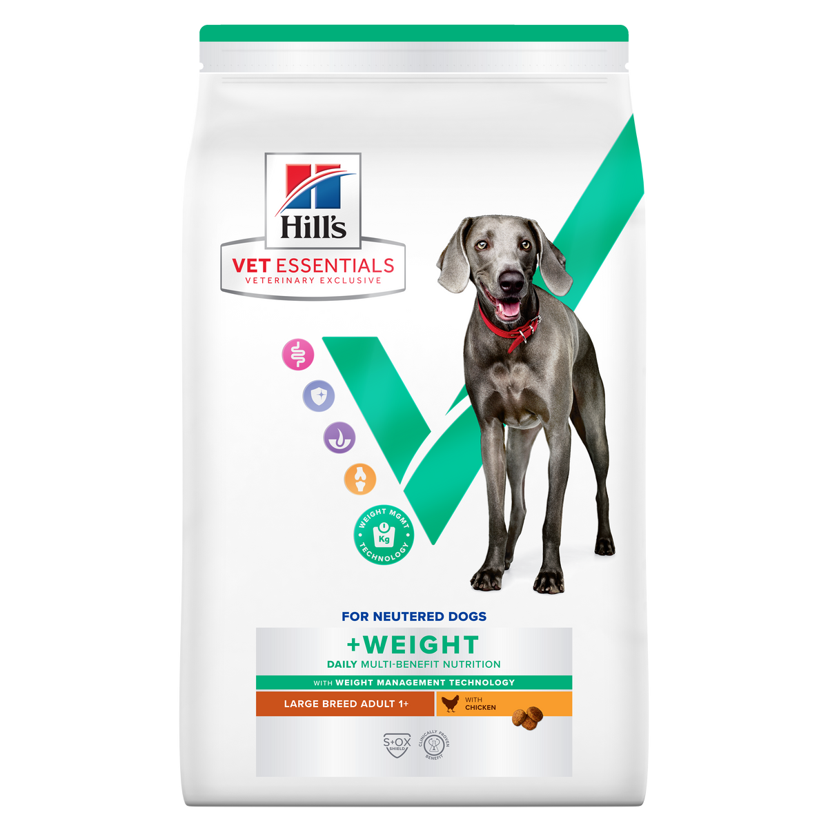 Hill's™ VET ESSENTIALS™ MULTI-BENEFIT + WEIGHT Adult 1+ Large Breed Dry Dog Food with Chicken
