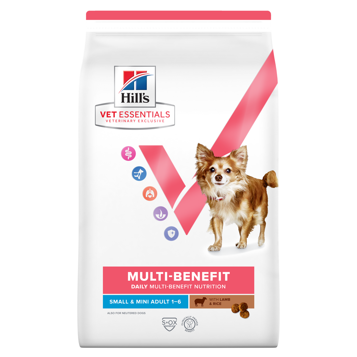 Hill's™ VET ESSENTIALS™ MULTI-BENEFIT Adult Small & Mini Dry Dog Food with Lamb & Rice