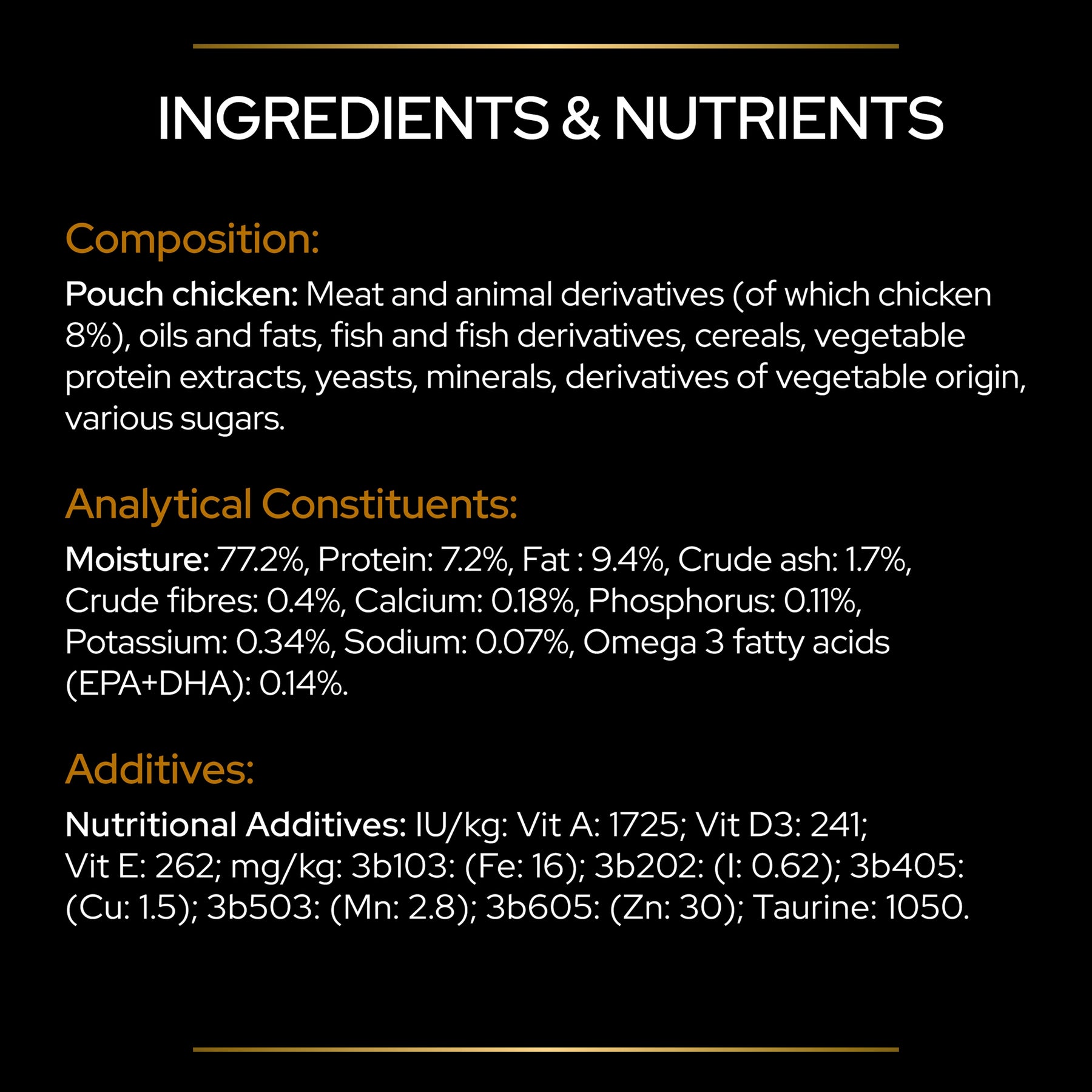 PURINA® PRO PLAN® Veterinary Diets - Feline NF Advanced Care Renal Function - Chicken Tender Pieces