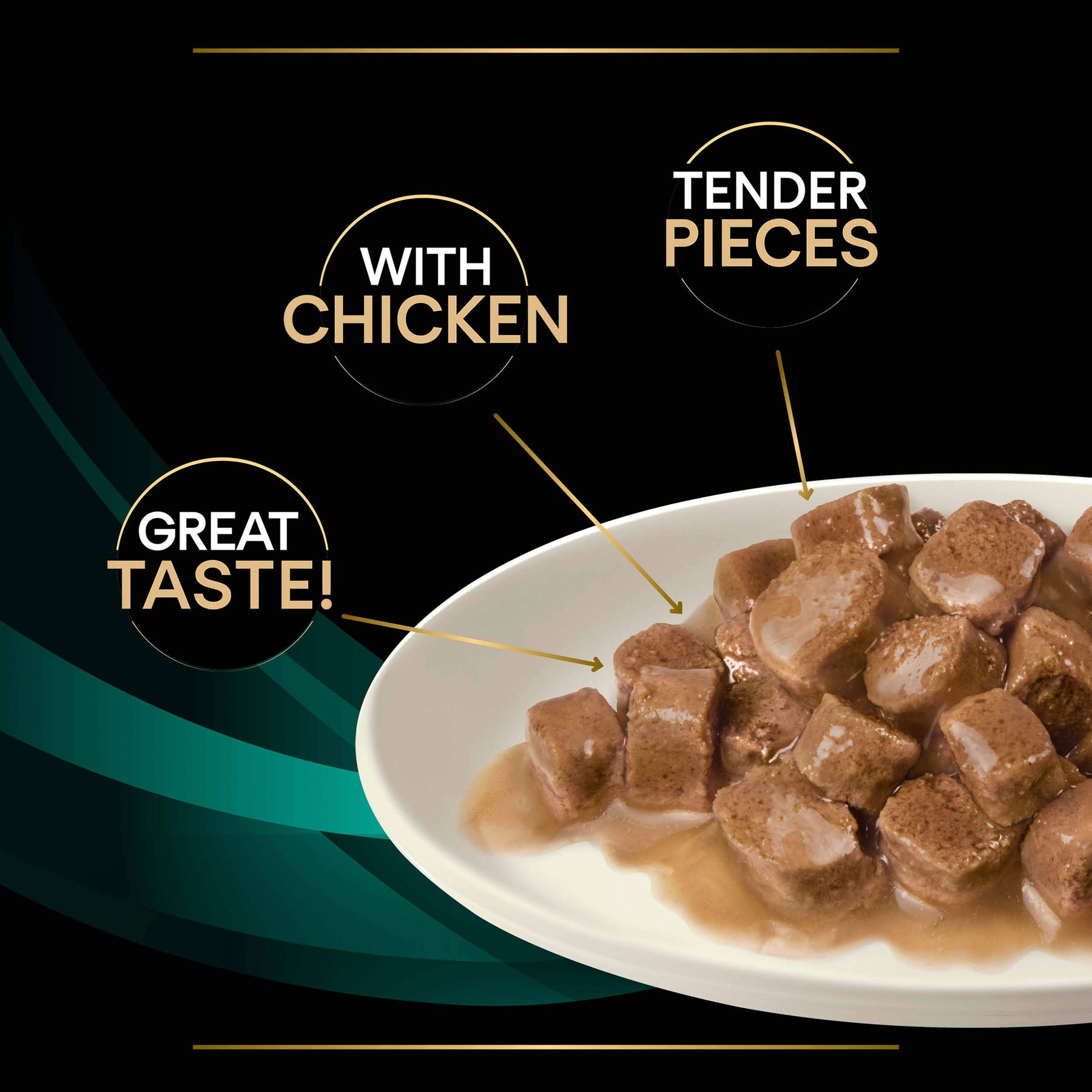 PURINA® PRO PLAN® Veterinary Diets - Feline EN ST/OX Gastrointestinal - Chicken Tender Pieces in Gravy