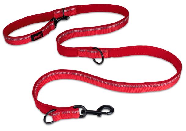 Halti Double Ended Dog Lead Red Large