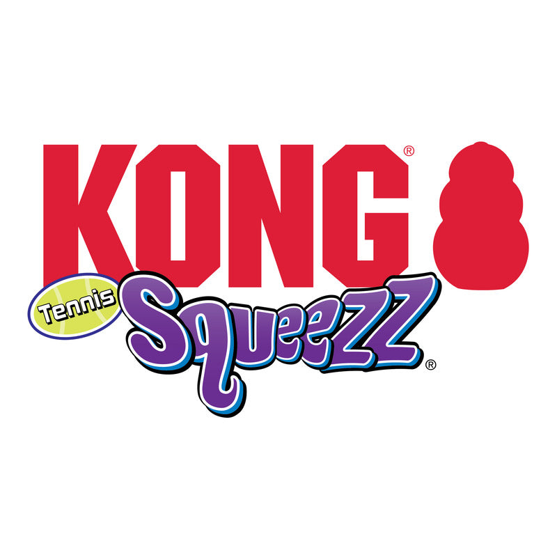 KONG Squeezz Tennis Assorted Large (2pk)