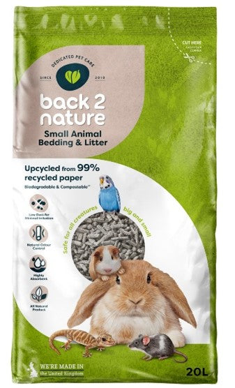 Back 2 Nature Small Animal & Bird Bedding and Litter (3 sizes)