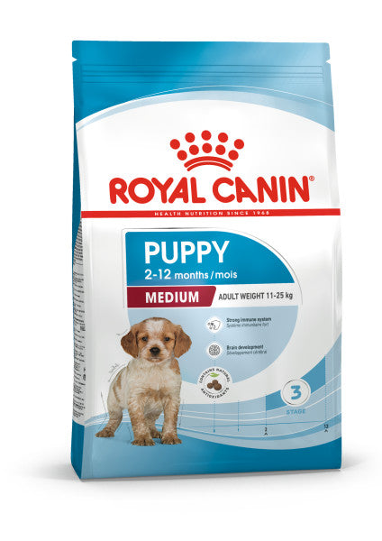 ROYAL CANIN® Medium Puppy Dry Food Balanced Nutrition for Puppies